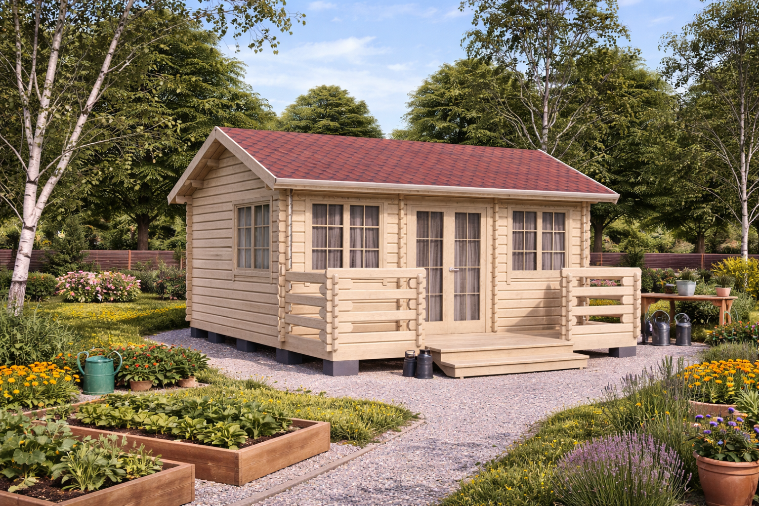 Садовый дом СК Мини 157
